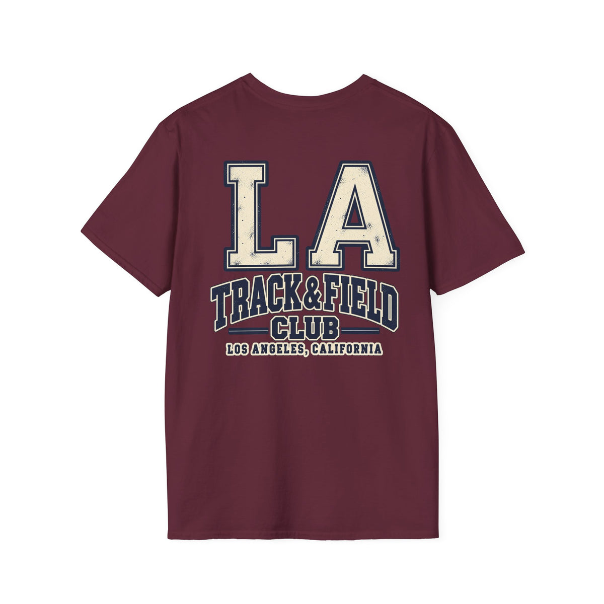 LA Track & Field Club Los Angeles Unisex Softstyle Graphic Tee