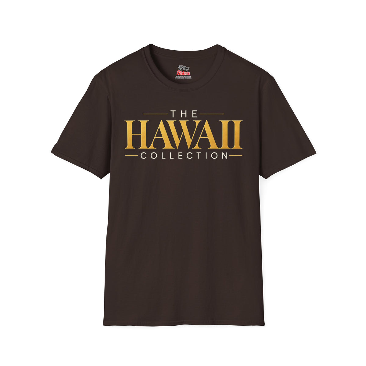 The Hawaii Collection Unisex Softstyle T Shirt State Name Graphic Tee
