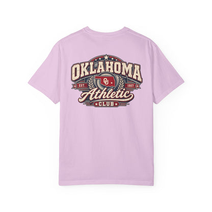 Oklahoma Athletic Club Unisex Comfort Color 1717 Streetwear Graphic Tee