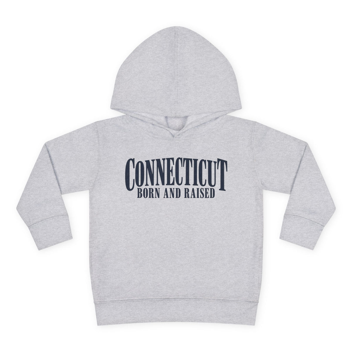 Connecticut Born and Raised Luxury Heritage Unisex Toddler Pullover Fleece Hoodie