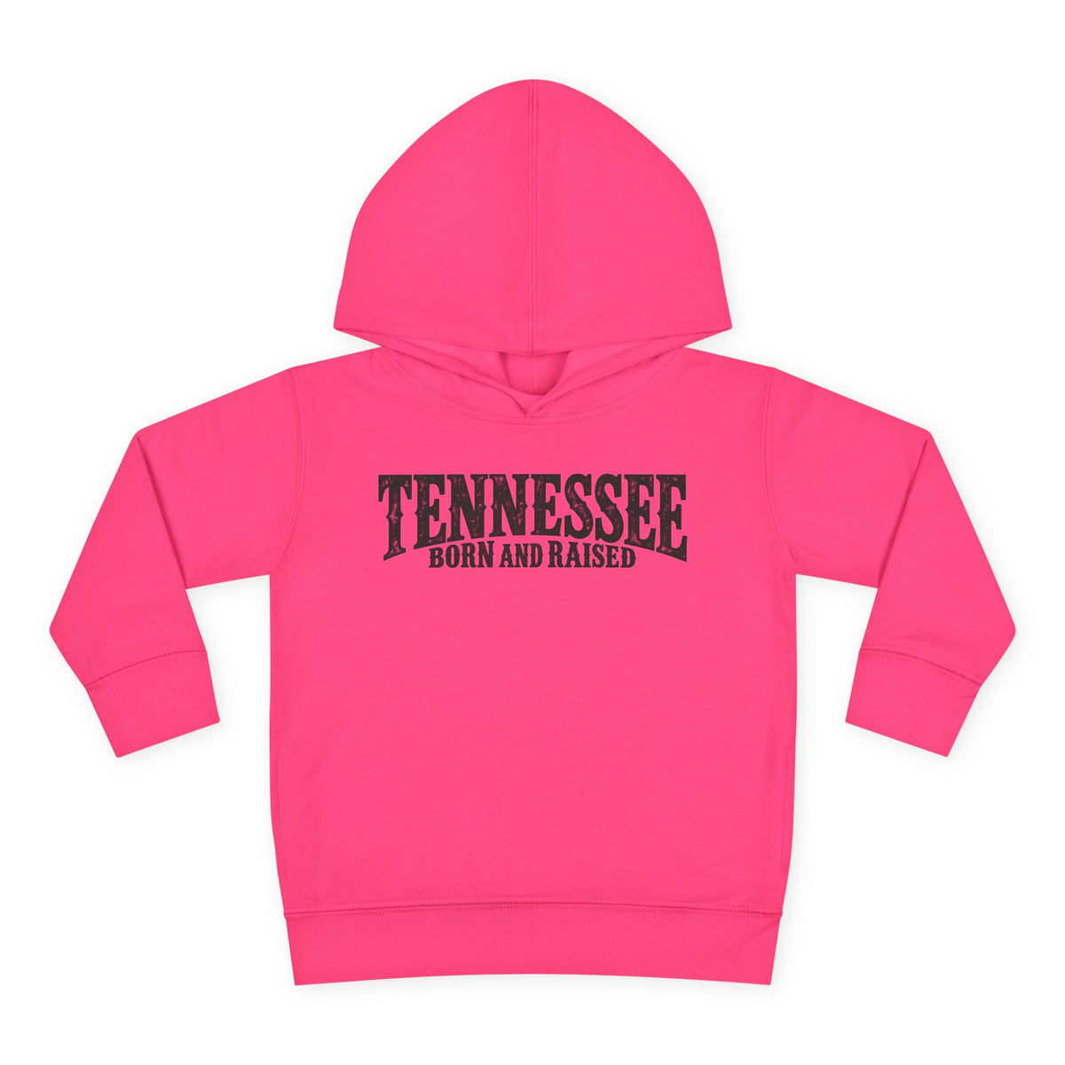 Tennessee Born and Raised Southern Heritage Unisex Toddler Pullover Fleece Hoodie