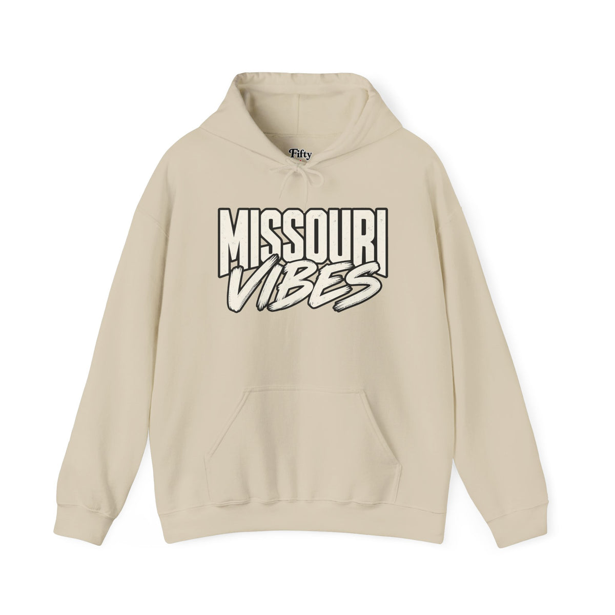 Missouri Vibes Unisex Hoodie State Name Graphic
