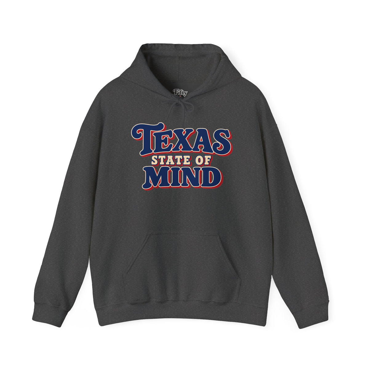 Texas State Of Mind Unisex Hoodie State Name Graphic