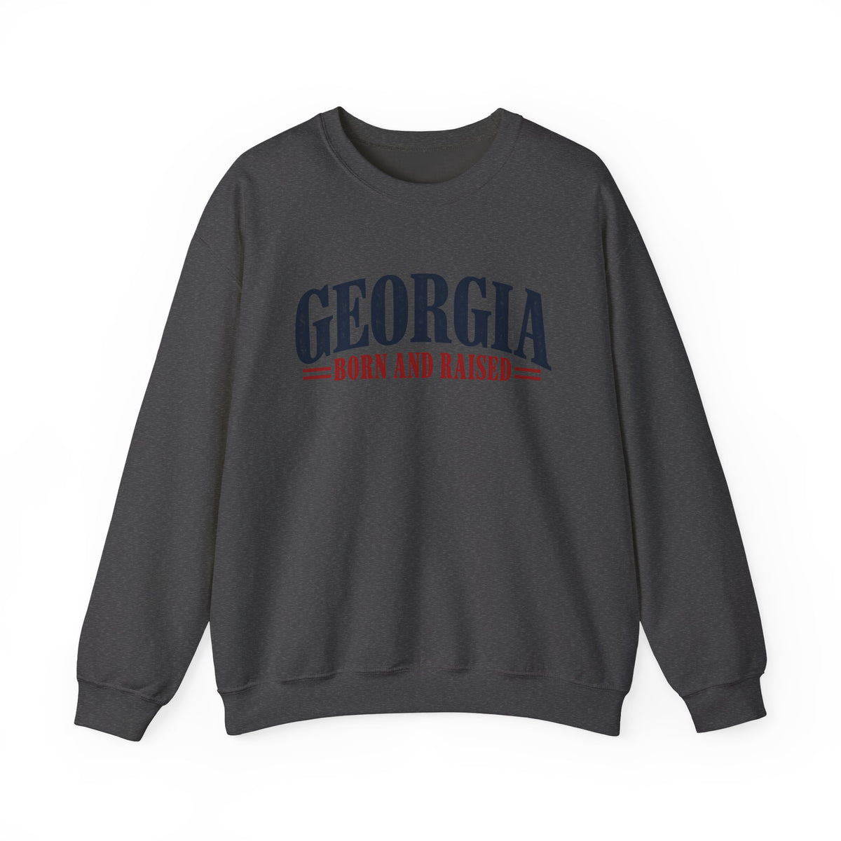 Georgia Born and Raised Premium Heritage Unisex Sweatshirt Graphic