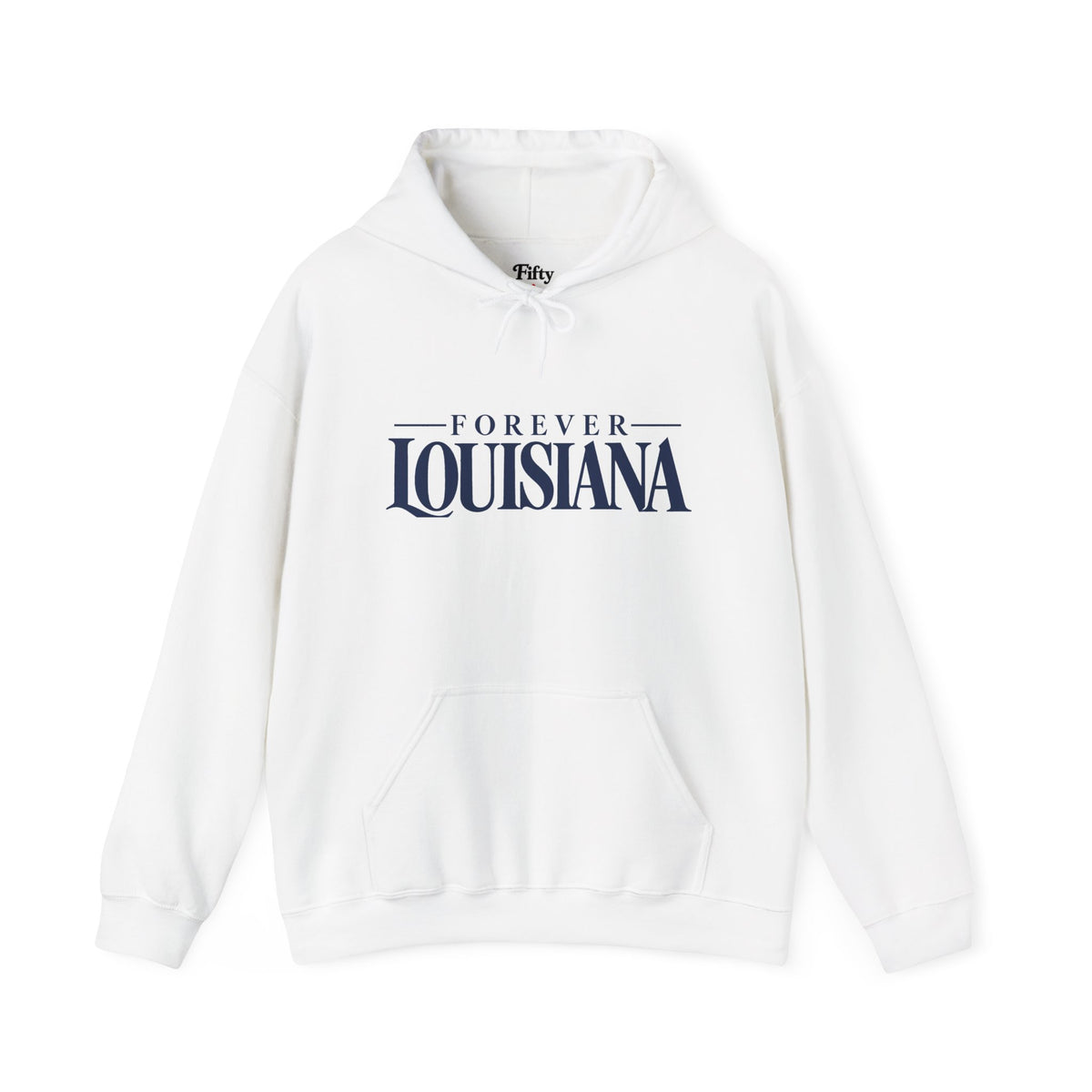 Forever Louisiana Unisex Hoodie State Name Graphic