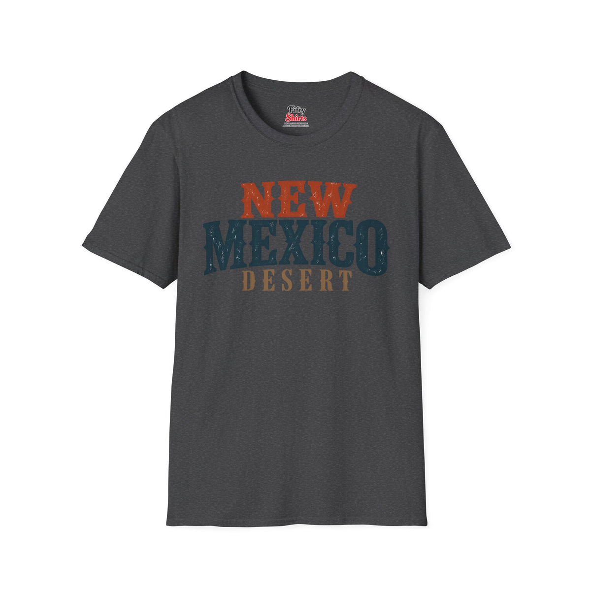 New Mexico Desert Unisex Softstyle T Shirt State Name Graphic Tee