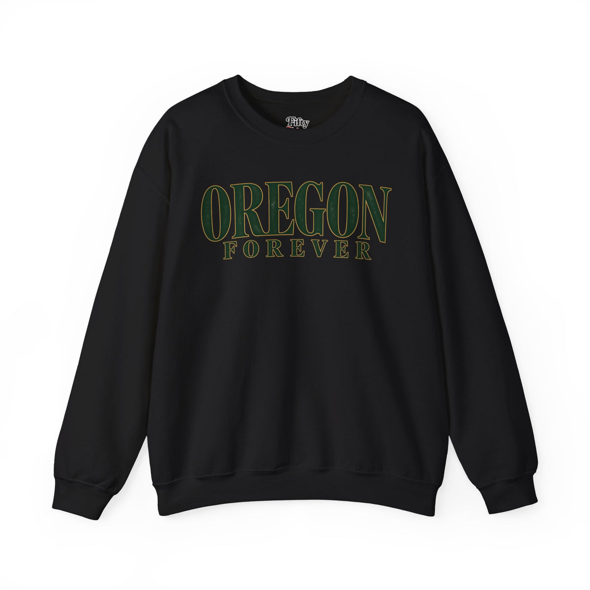 Oregon Forever Unisex Crewneck Sweatshirt State Name Graphic