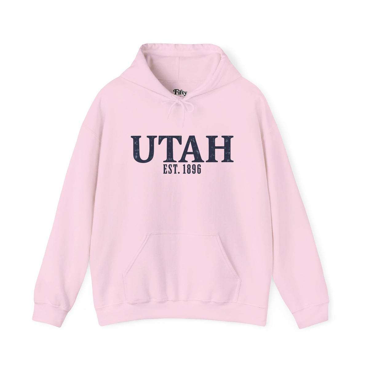 Utah Est. 1896 Unisex Hoodie State Name Graphic