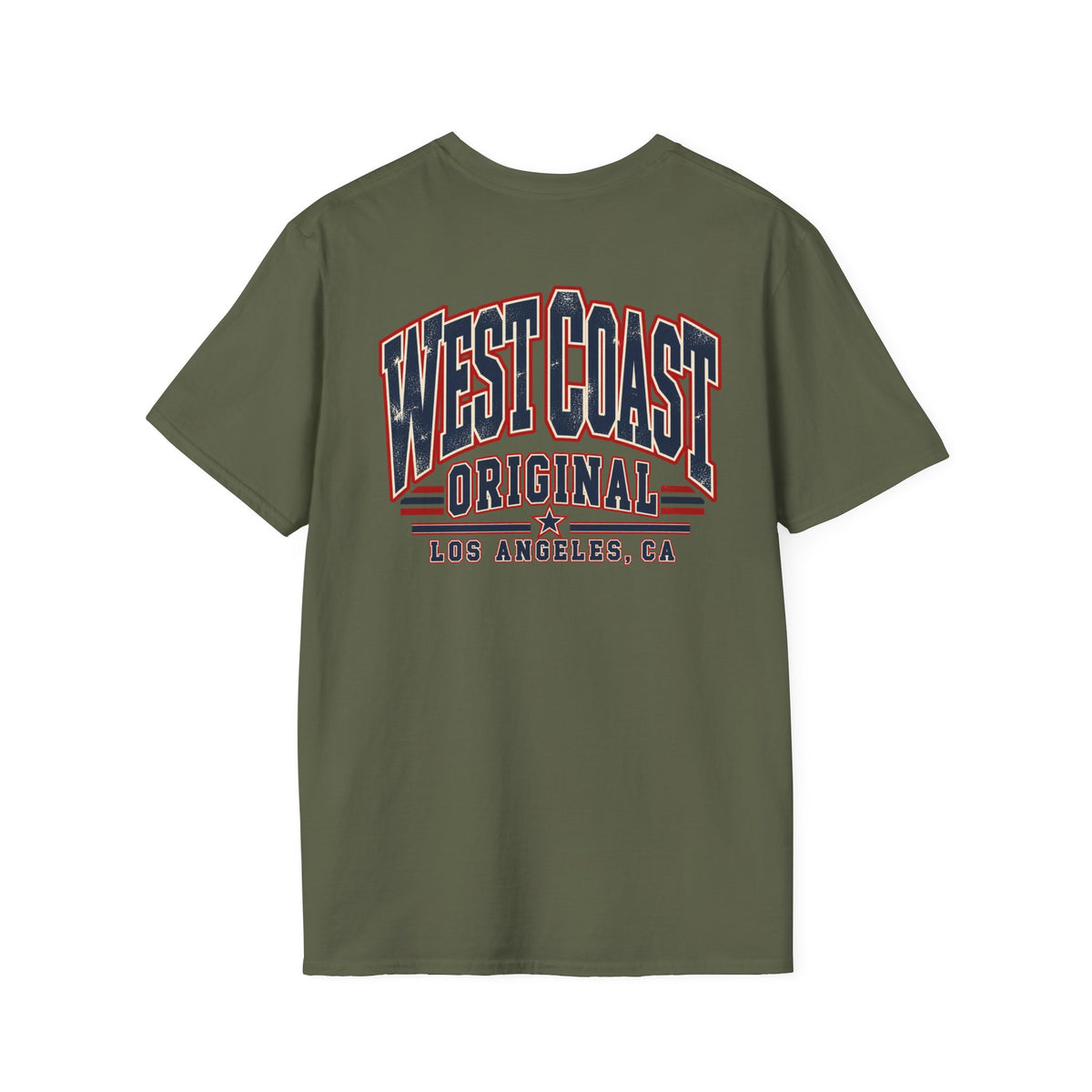 West Coast Original Los Angeles Unisex Softstyle Graphic Tee