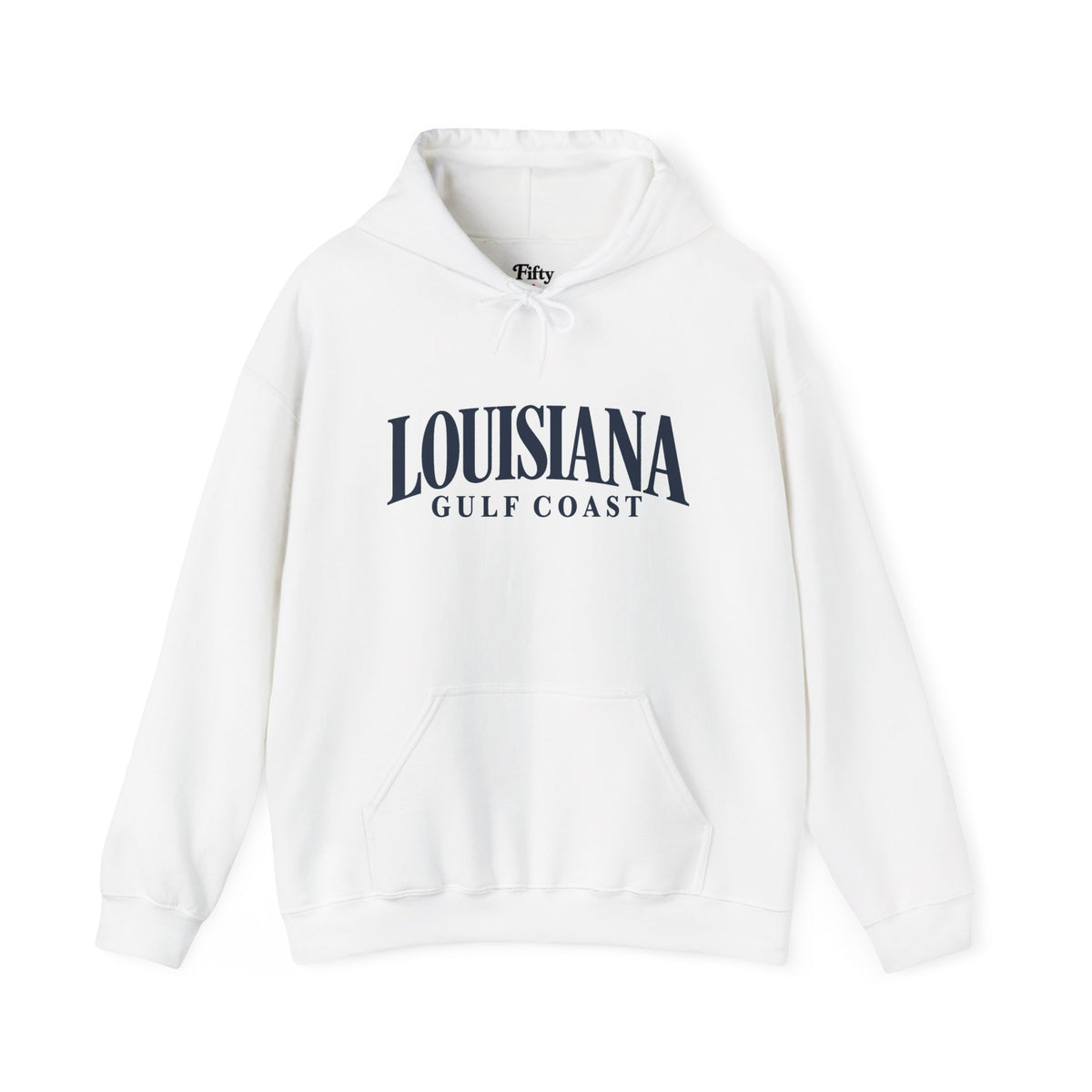Louisiana Gulf Coast Unisex Hoodie State Name Graphic
