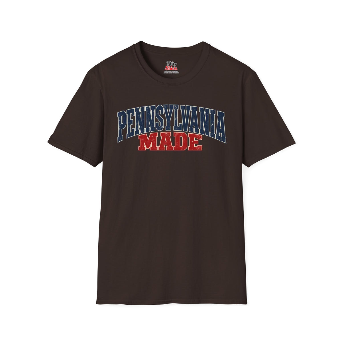 Pennsylvania Made Unisex Softstyle T Shirt State Name Graphic Tee