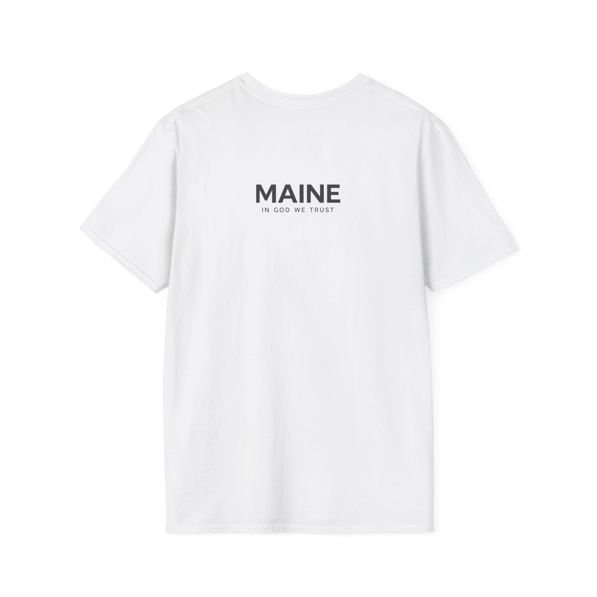 Maine All State In God We Trust Unisex Everyday Tee