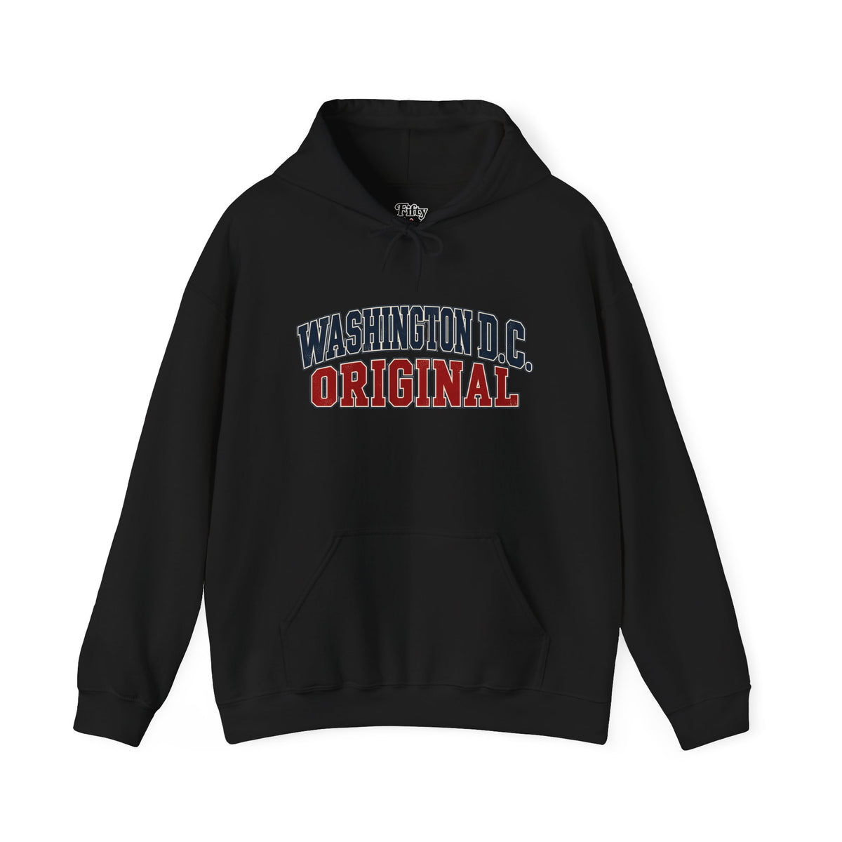 Washington DC Original Unisex Hoodie State Name Graphic
