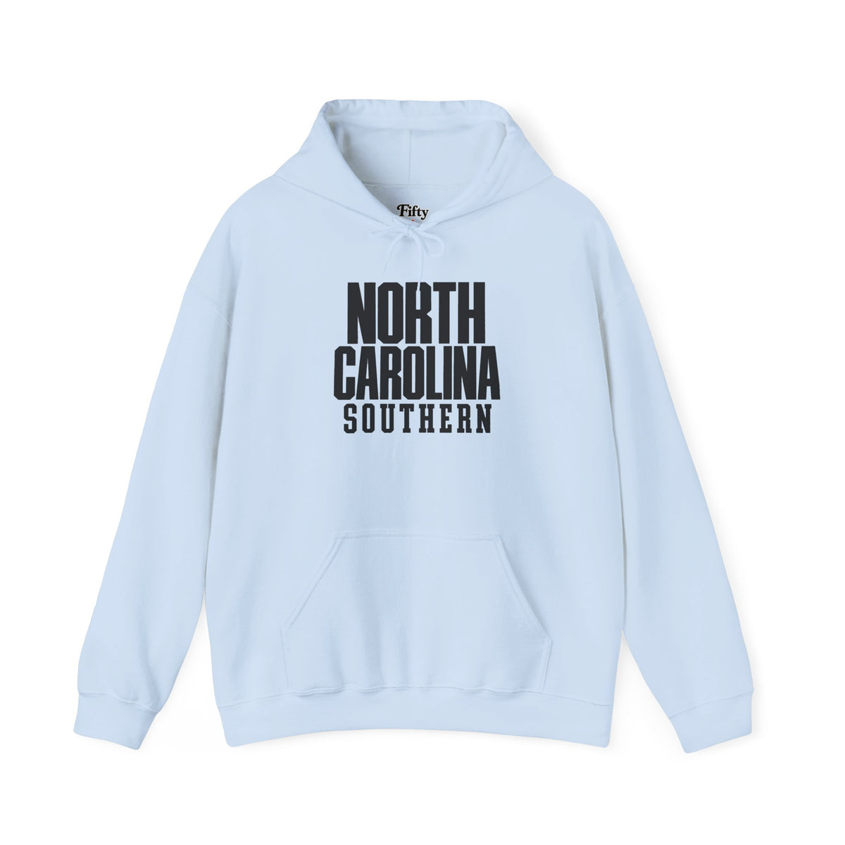 North Carolina Southern Unisex Hoodie State Name Graphic
