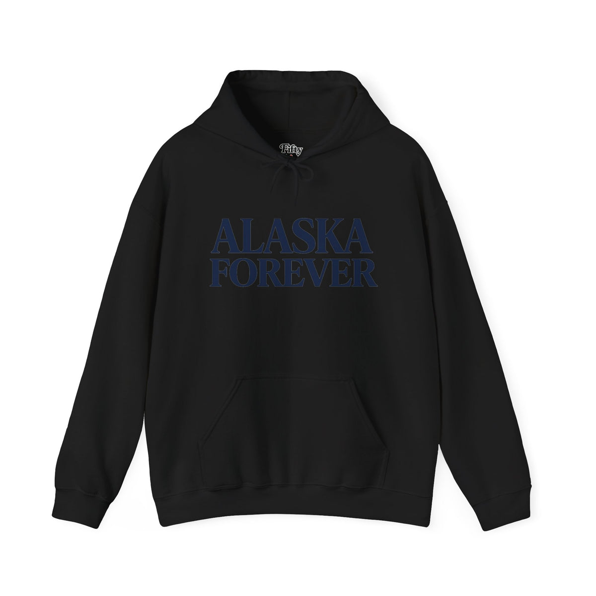 Alaska Forever Unisex Hoodie State Name Graphic