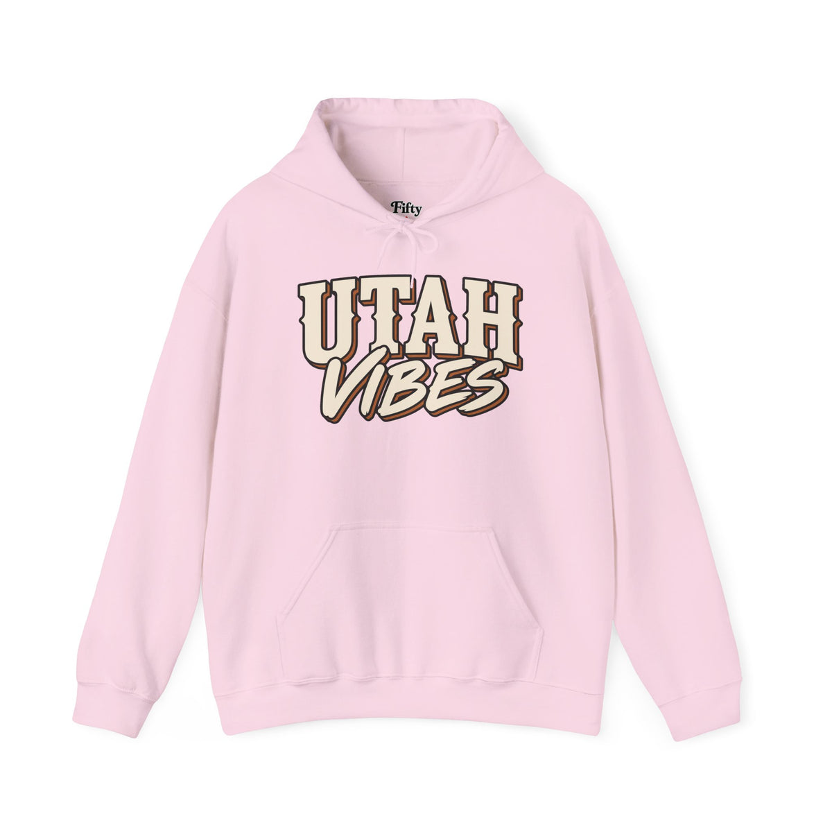 Utah Vibes Unisex Hoodie State Name Graphic