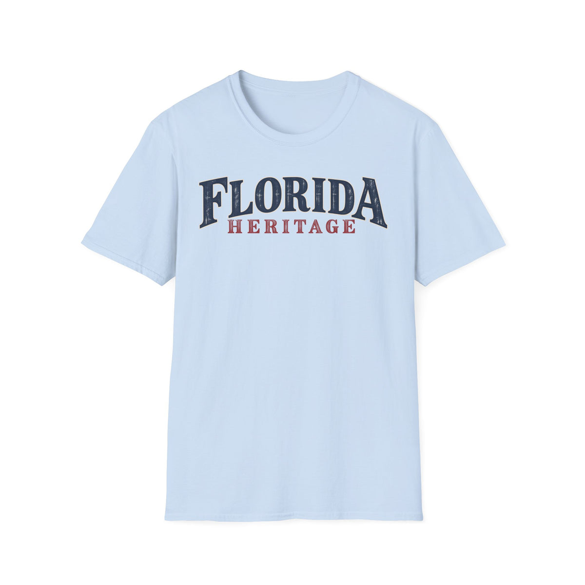Florida Heritage Unisex Softstyle T Shirt State Name Graphic Tee
