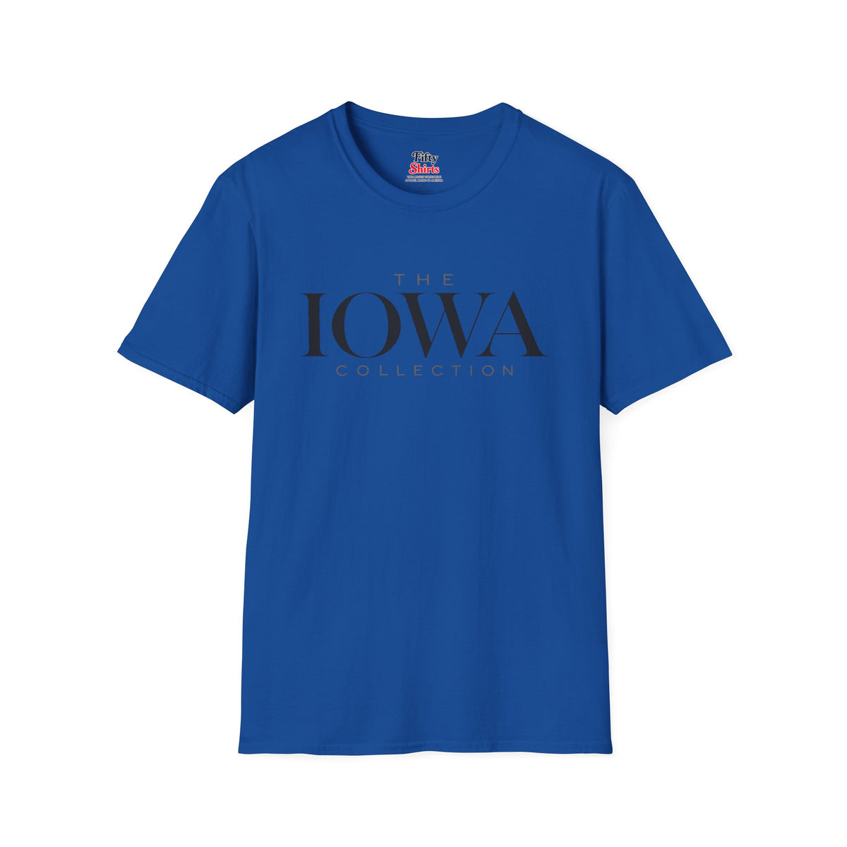 The Iowa Collection Unisex Softstyle T Shirt State Name Graphic Tee