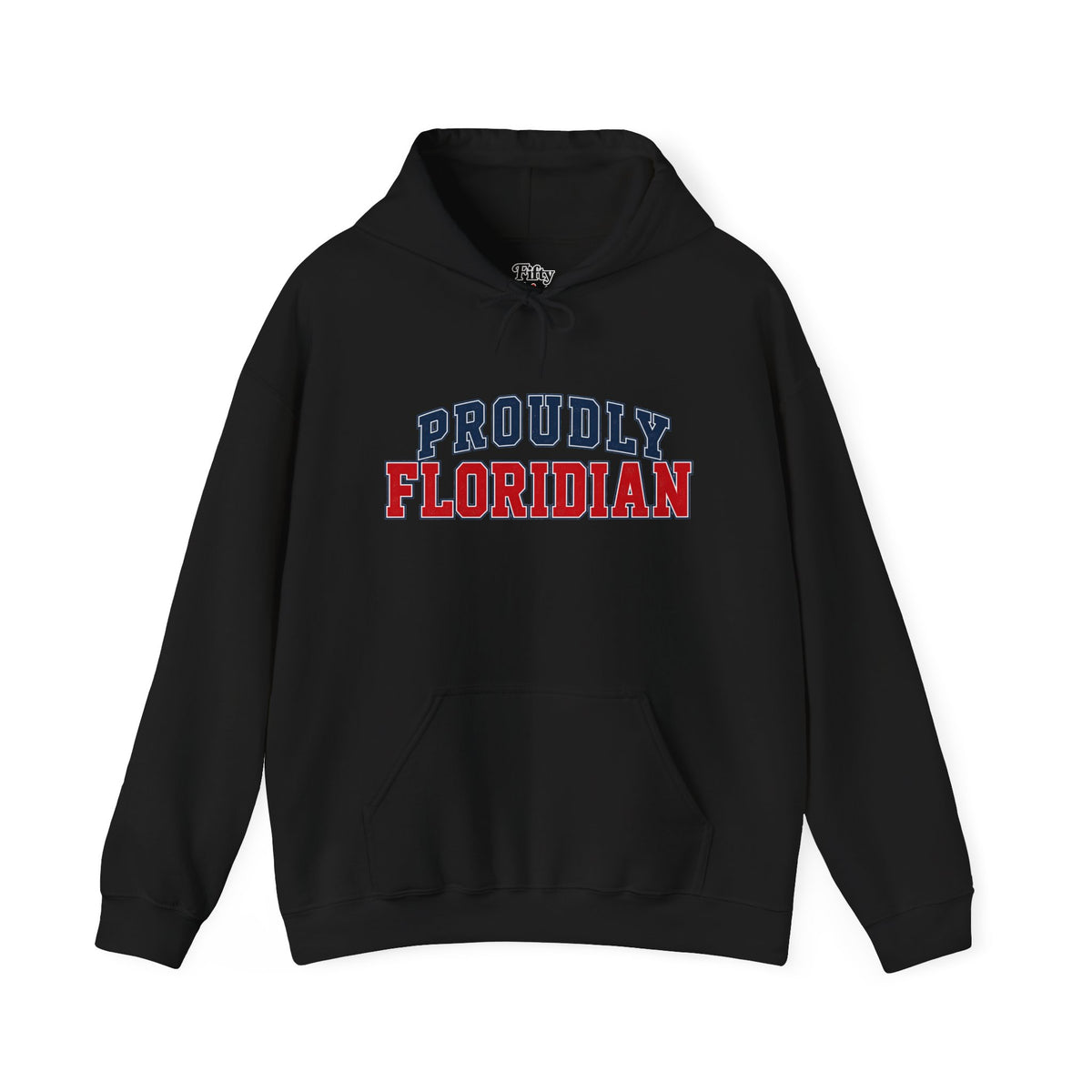 Proudly Floridian Florida Unisex Hoodie State Name Graphic