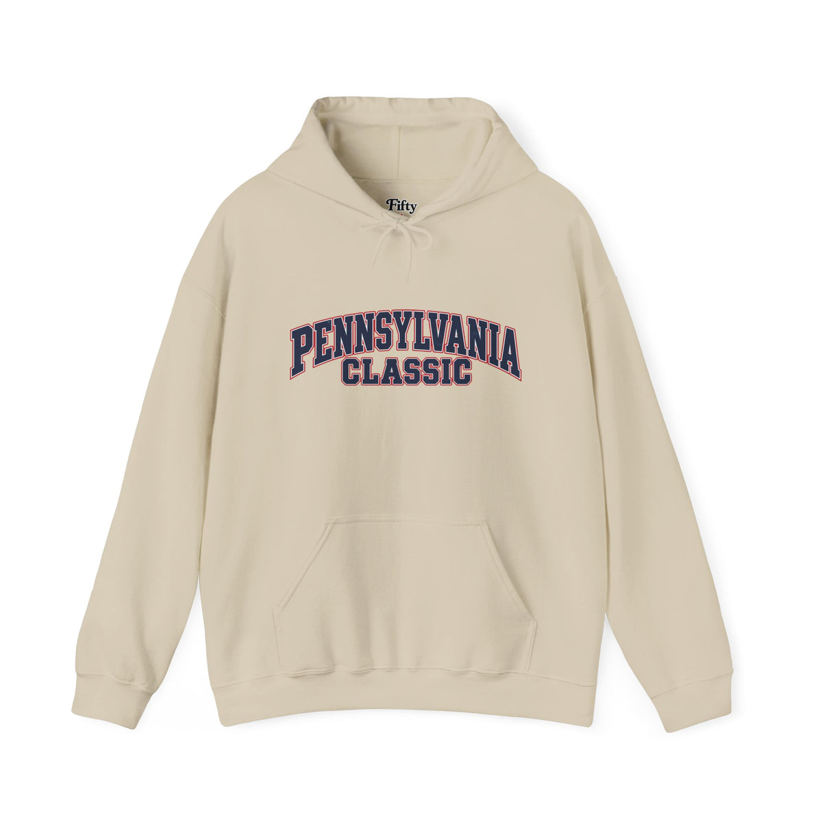 Pennsylvania Classic Unisex Hoodie State Name Graphic