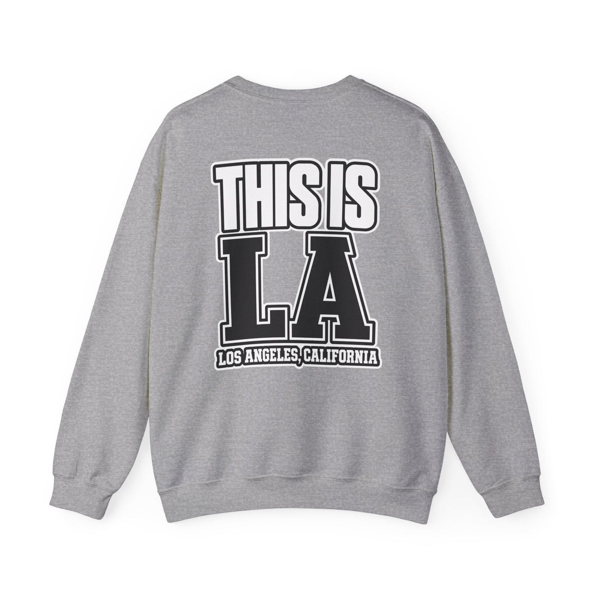 This Is LA Los Angeles Unisex Crewneck Sweatshirt Graphic