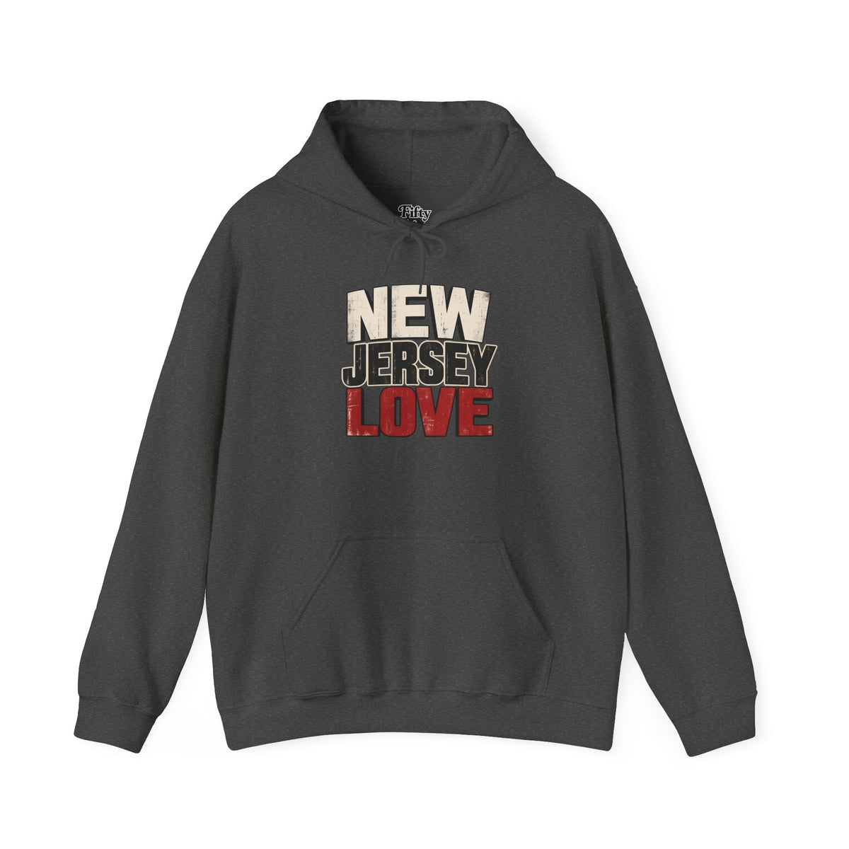 New Jersey Love Unisex Hoodie State Name Graphic