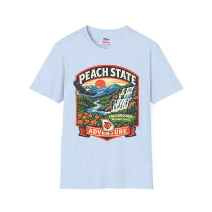 Georgia Peach State Unisex Softstyle T Shirt State Pride Graphic Tee Collections FS03