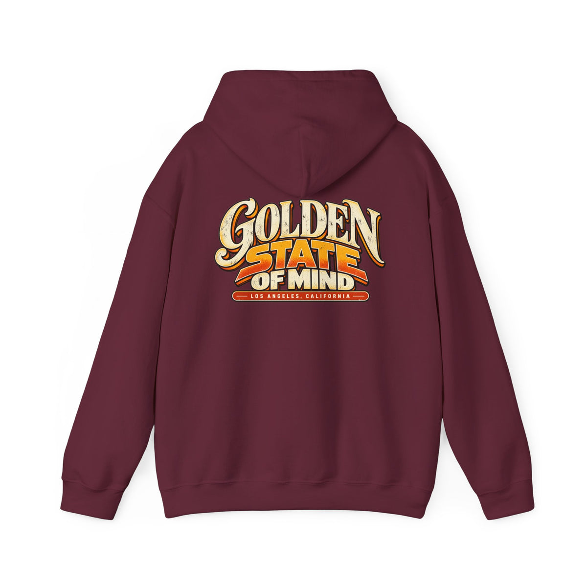 Golden State Of Mind Los Angeles Unisex Hoodie Graphic