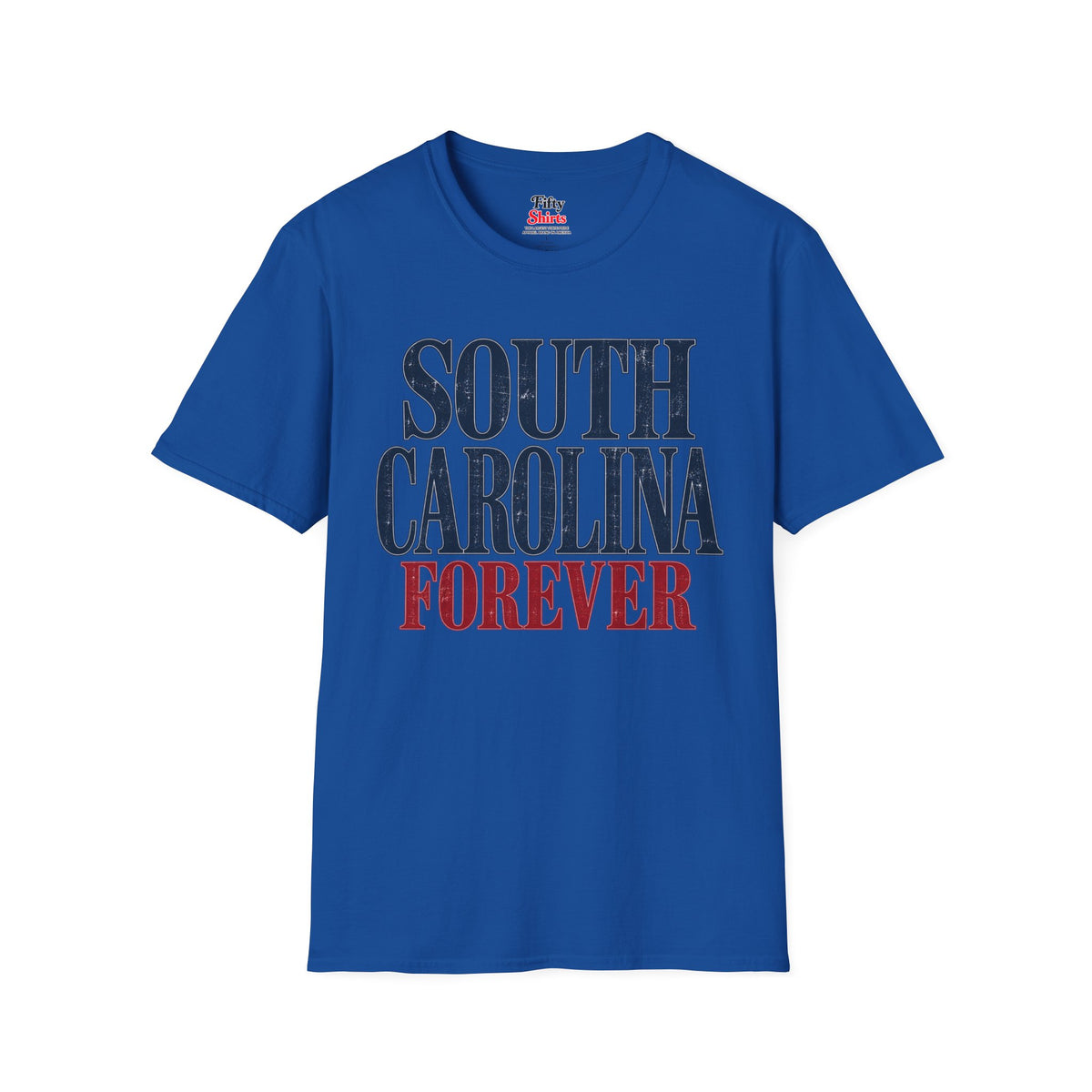 South Carolina Forever Unisex Softstyle T Shirt State Name Graphic Tee