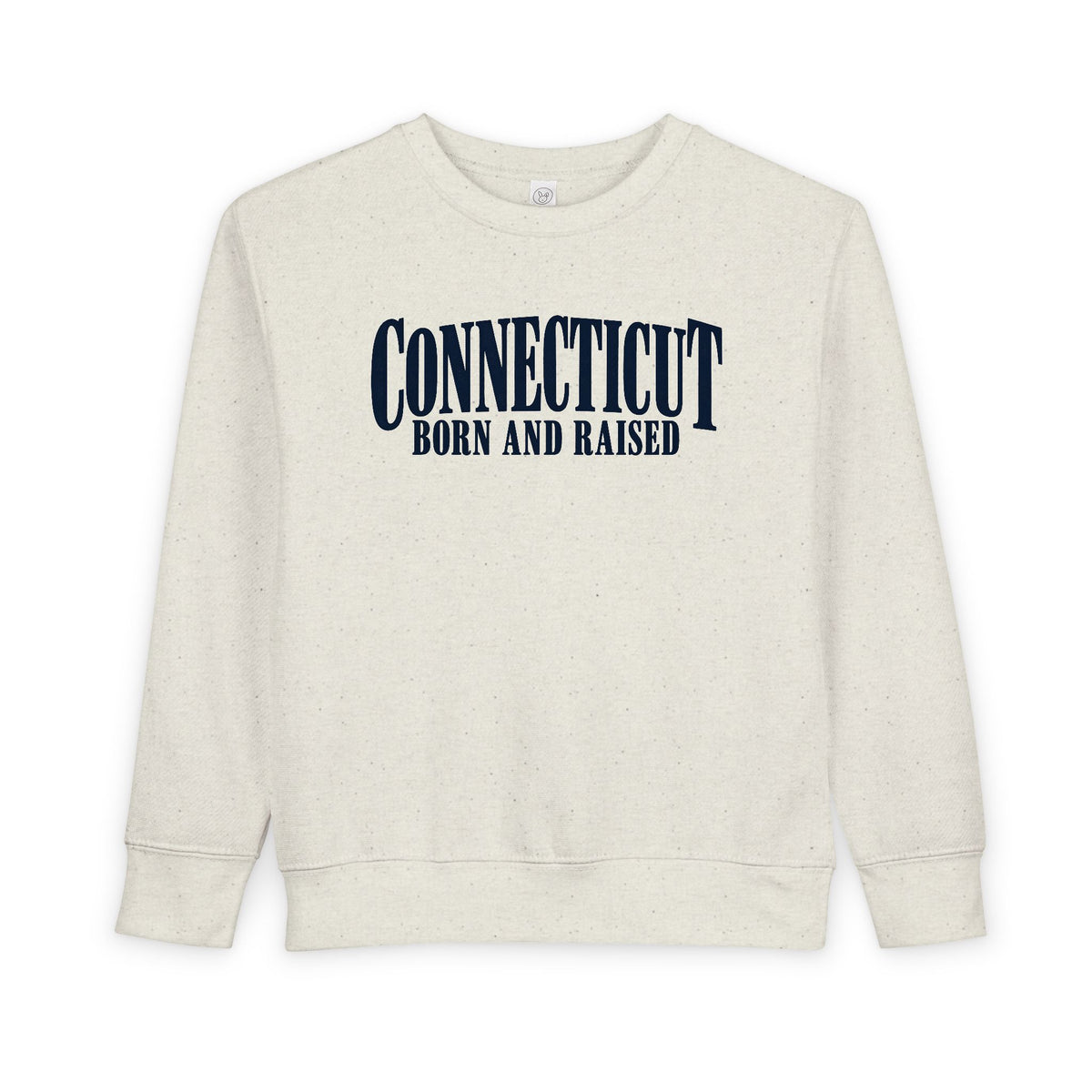 Connecticut Born and Raised Luxury Heritage Unisex Toddler Sweatshirt