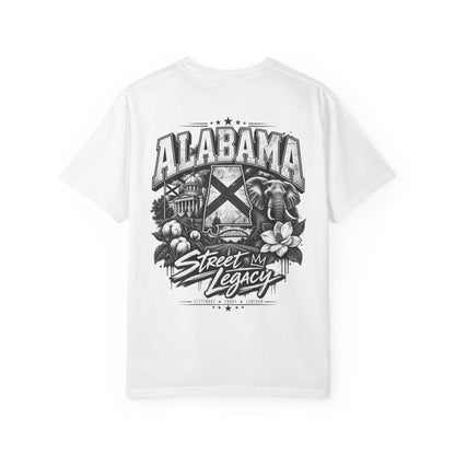 Alabama Street Legacy Unisex Comfort Color 1717 Streetwear Graphic Tee