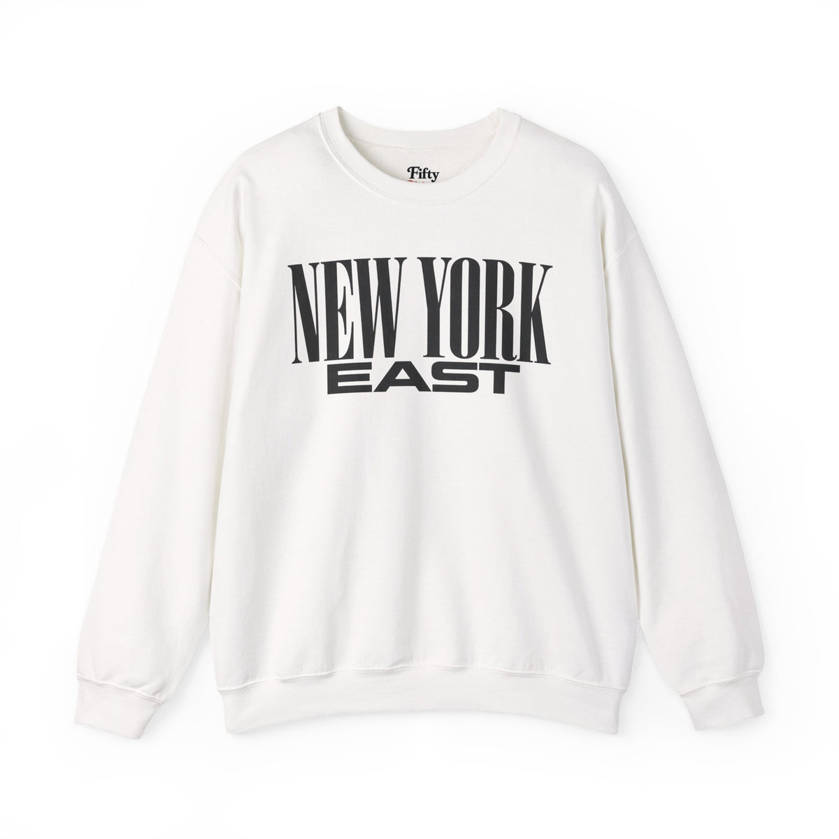 New York East Unisex Crewneck Sweatshirt State Name Graphic
