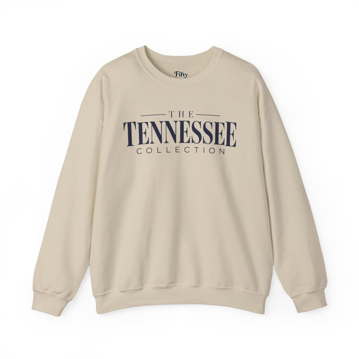 The Tennessee Collection Unisex Crewneck Sweatshirt State Name Graphic