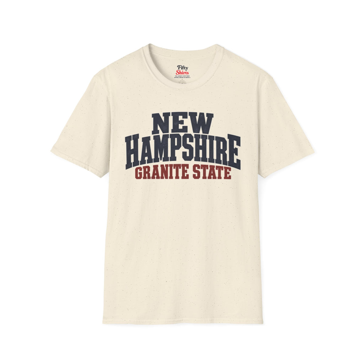 New Hampshire Granite State Unisex Softstyle T Shirt State Name Graphic Tee