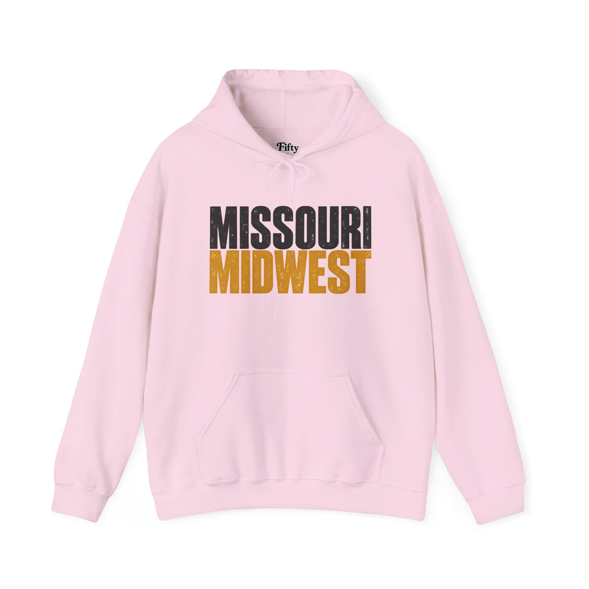 Missouri Midwest Unisex Hoodie State Name Graphic