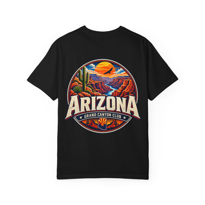 Arizona Grand Canyon Club  Unisex Comfort Color 1717 Streetwear Graphic Tee