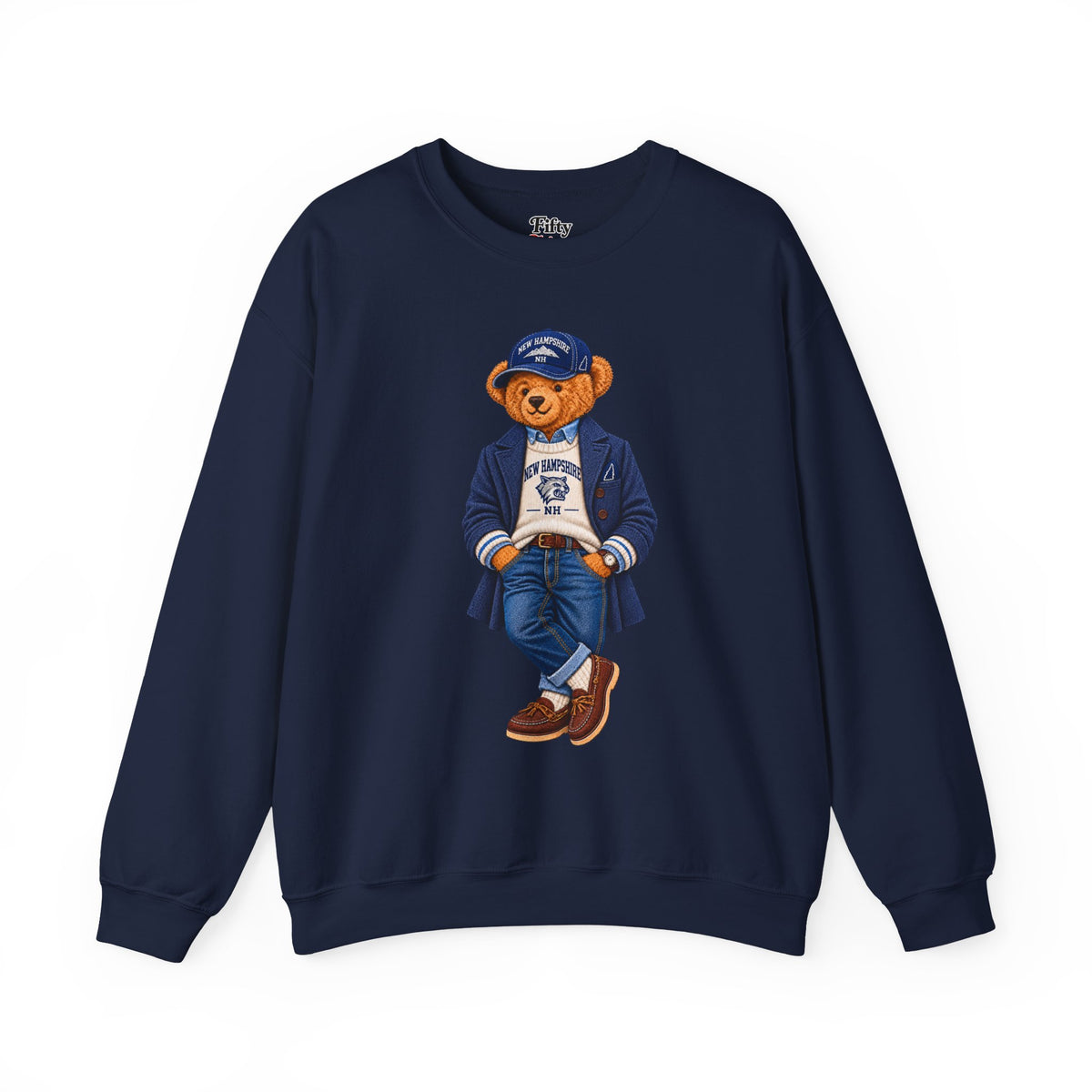 New Hampshire - Game Day Teddy Bear Sweatshirt