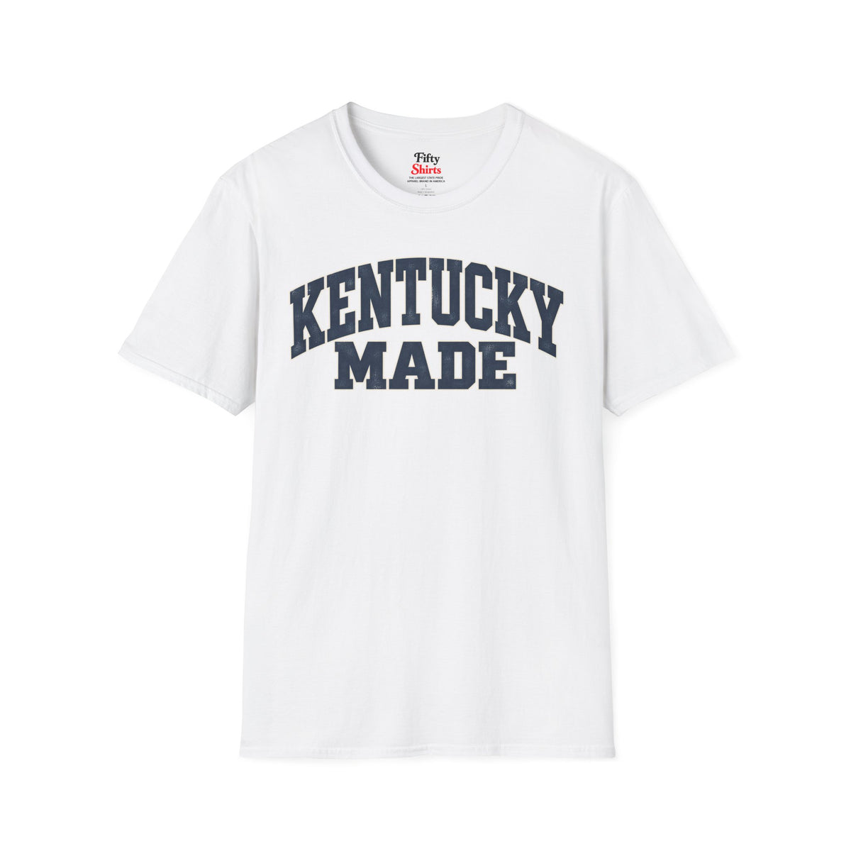 Kentucky Made Unisex Softstyle T Shirt State Name Graphic Tee