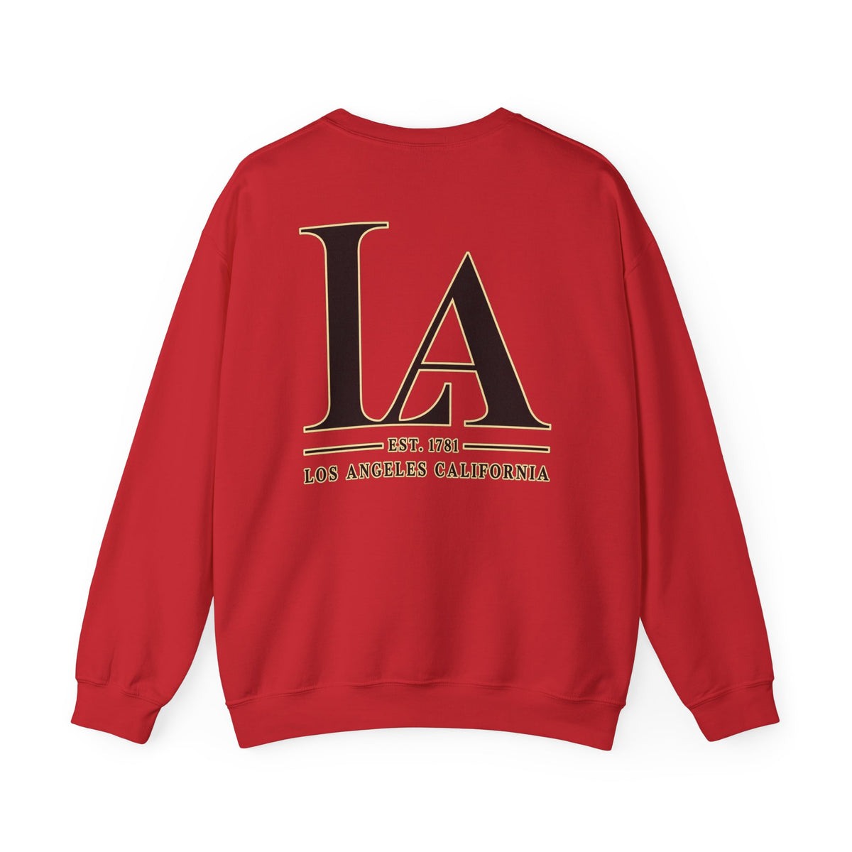 LA Los Angeles Est. 1781 Unisex Crewneck Sweatshirt Graphic