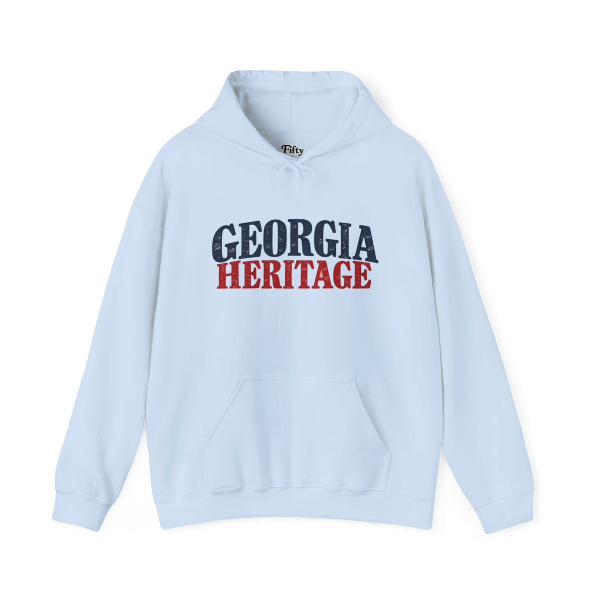 Georgia Heritage Unisex Hoodie State Name Graphic