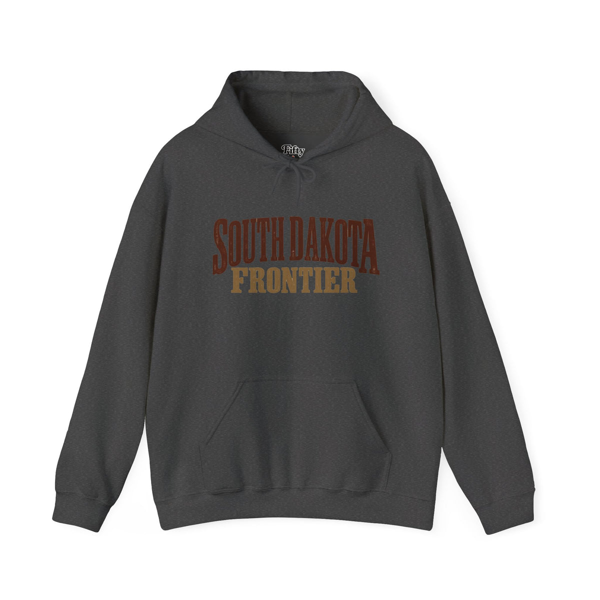 South Dakota Frontier Unisex Hoodie State Name Graphic
