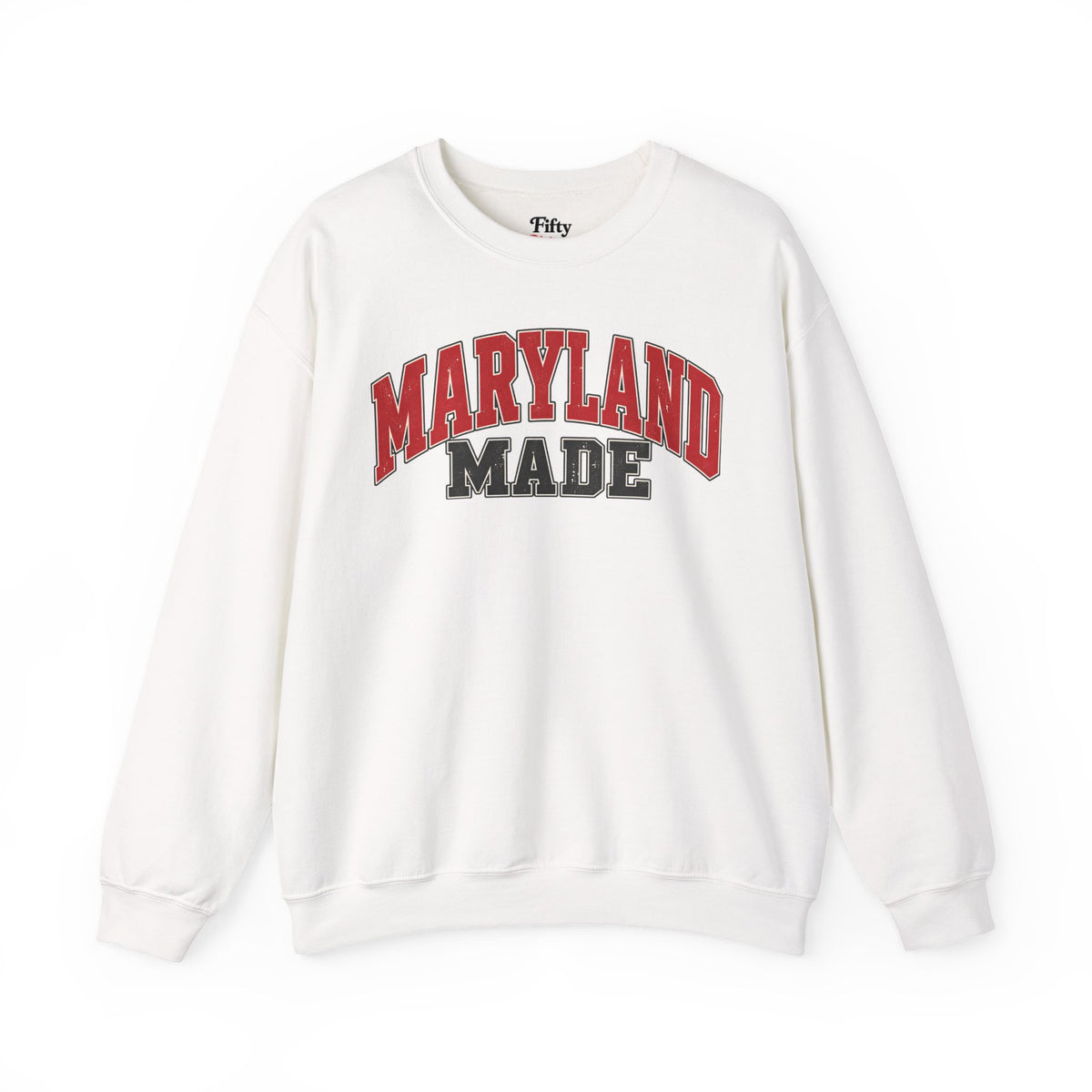 Maryland Made Unisex Crewneck Sweatshirt State Name Graphic