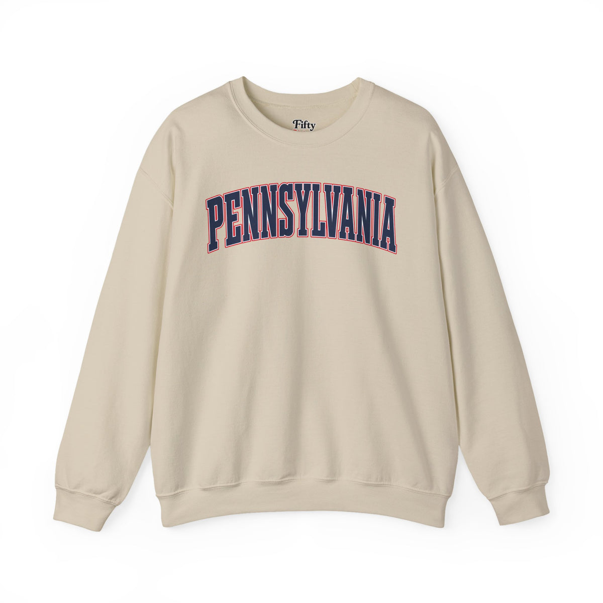 Pennsylvania Unisex Crewneck Sweatshirt State Name Graphic