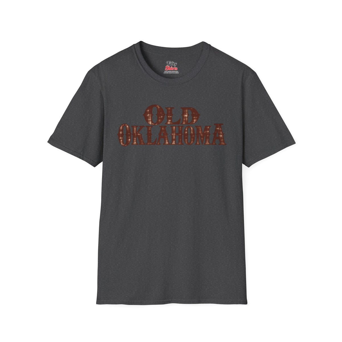 Old Oklahoma Unisex Softstyle T Shirt State Name Graphic Tee
