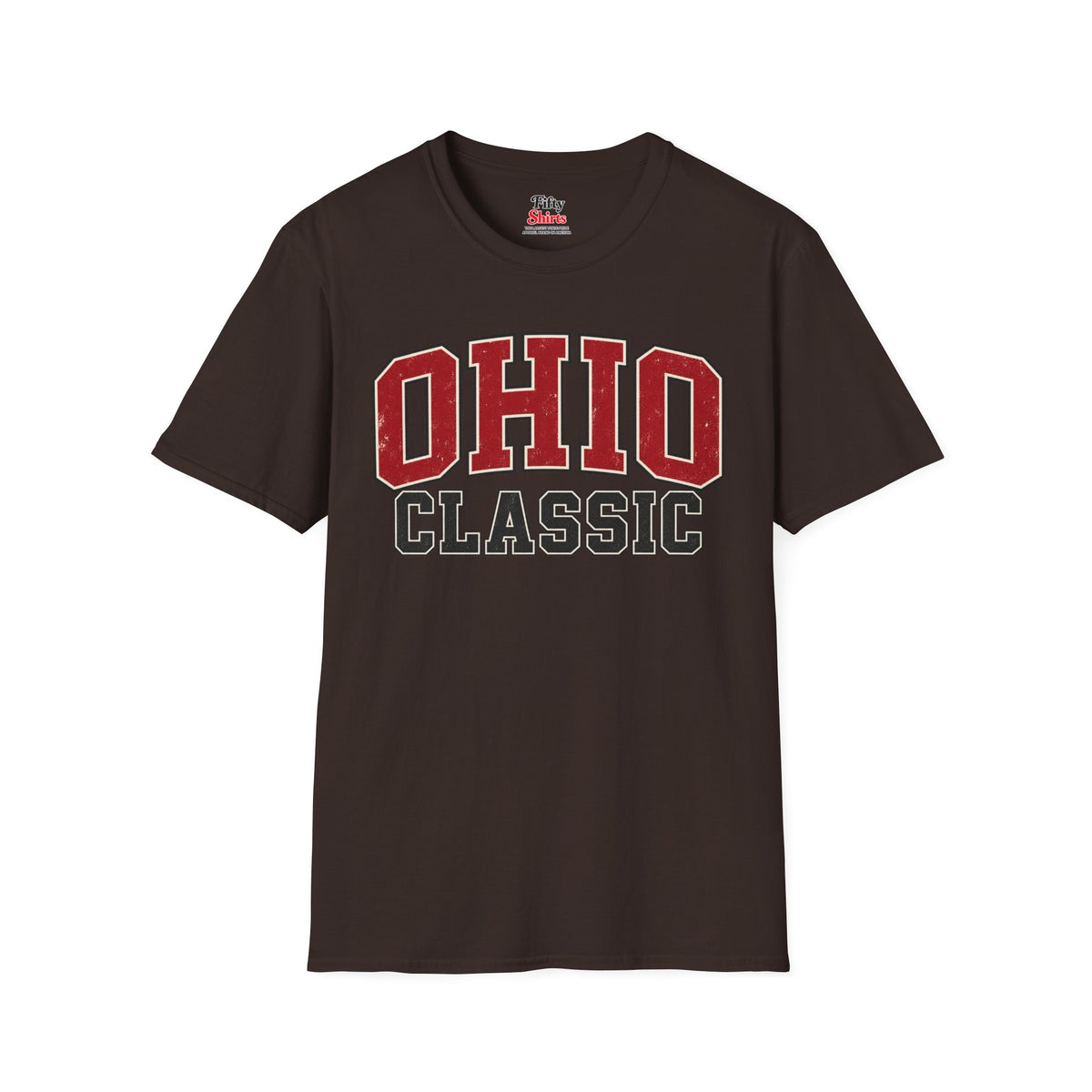 Ohio Classic Unisex Softstyle T Shirt State Name Graphic Tee