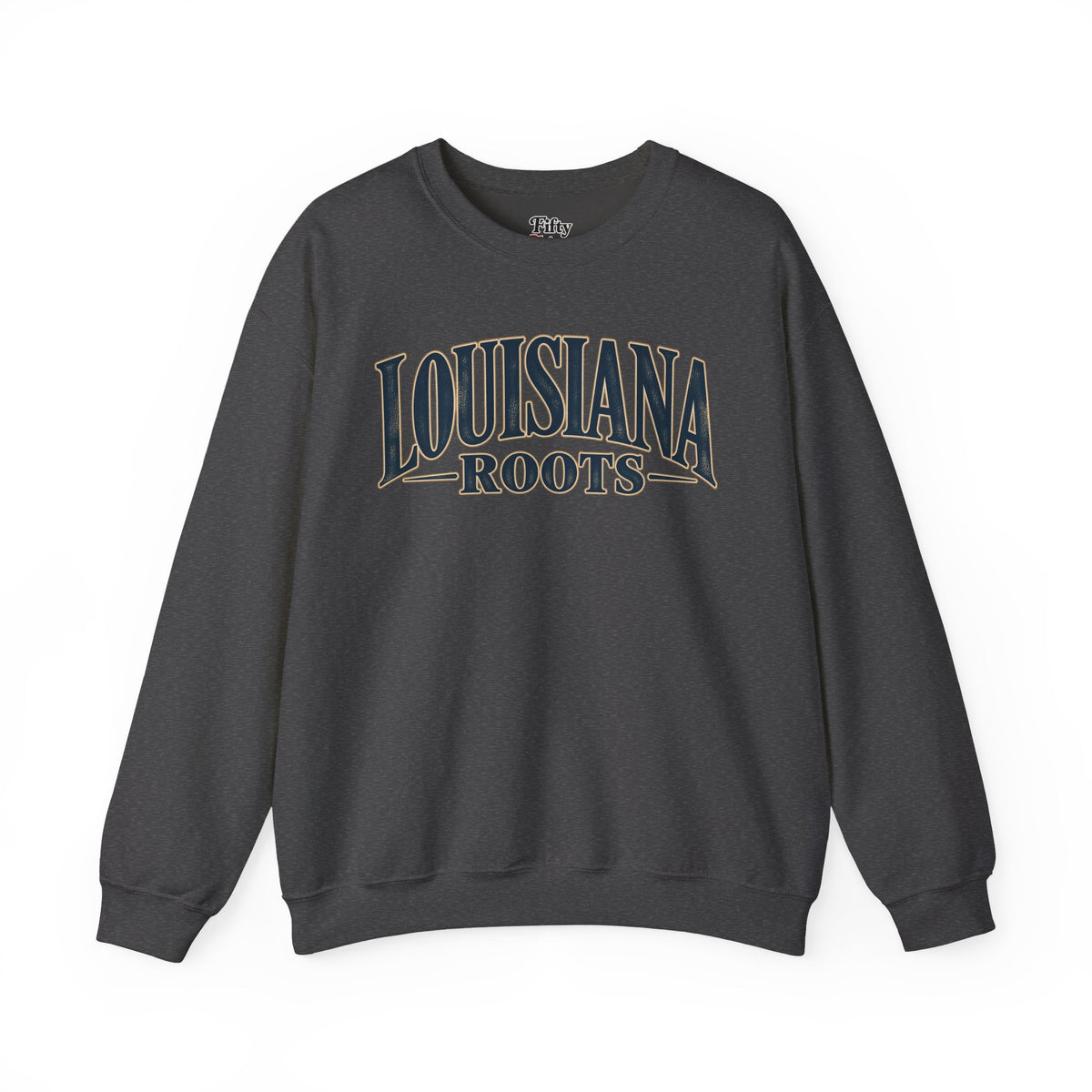Louisiana Roots Unisex Crewneck Sweatshirt State Name Graphic