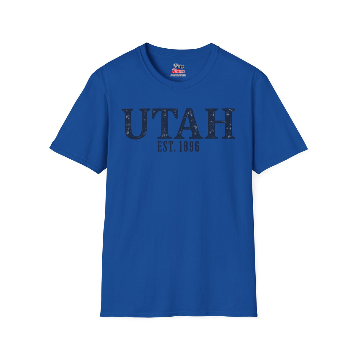 Utah Est. 1896 Unisex Softstyle T Shirt State Name Graphic Tee