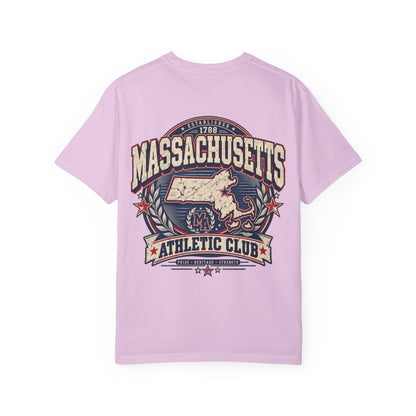 Massachusetts Athletic Club Unisex Comfort Color 1717 Streetwear Graphic Tee
