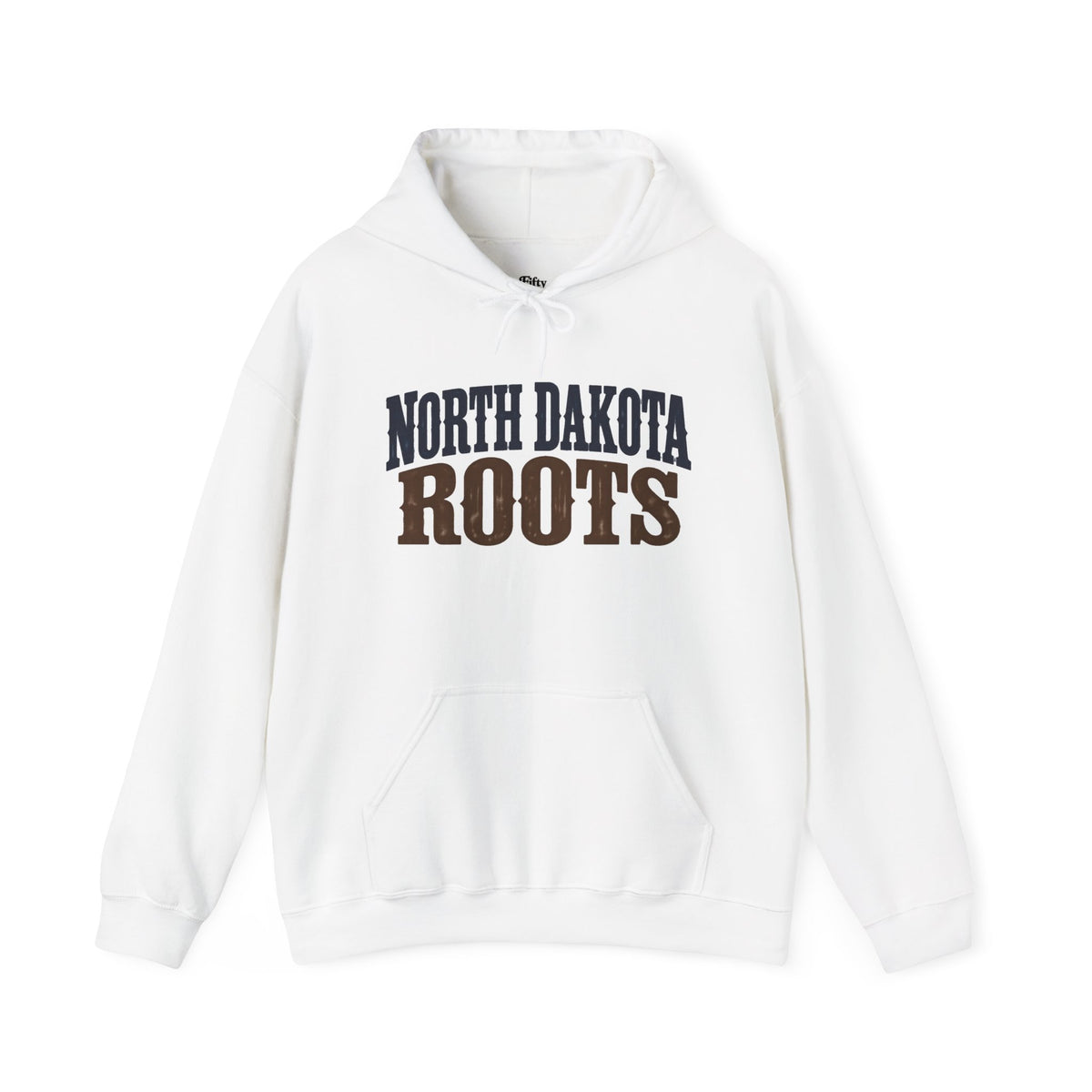 North Dakota Roots Unisex Hoodie State Name Graphic