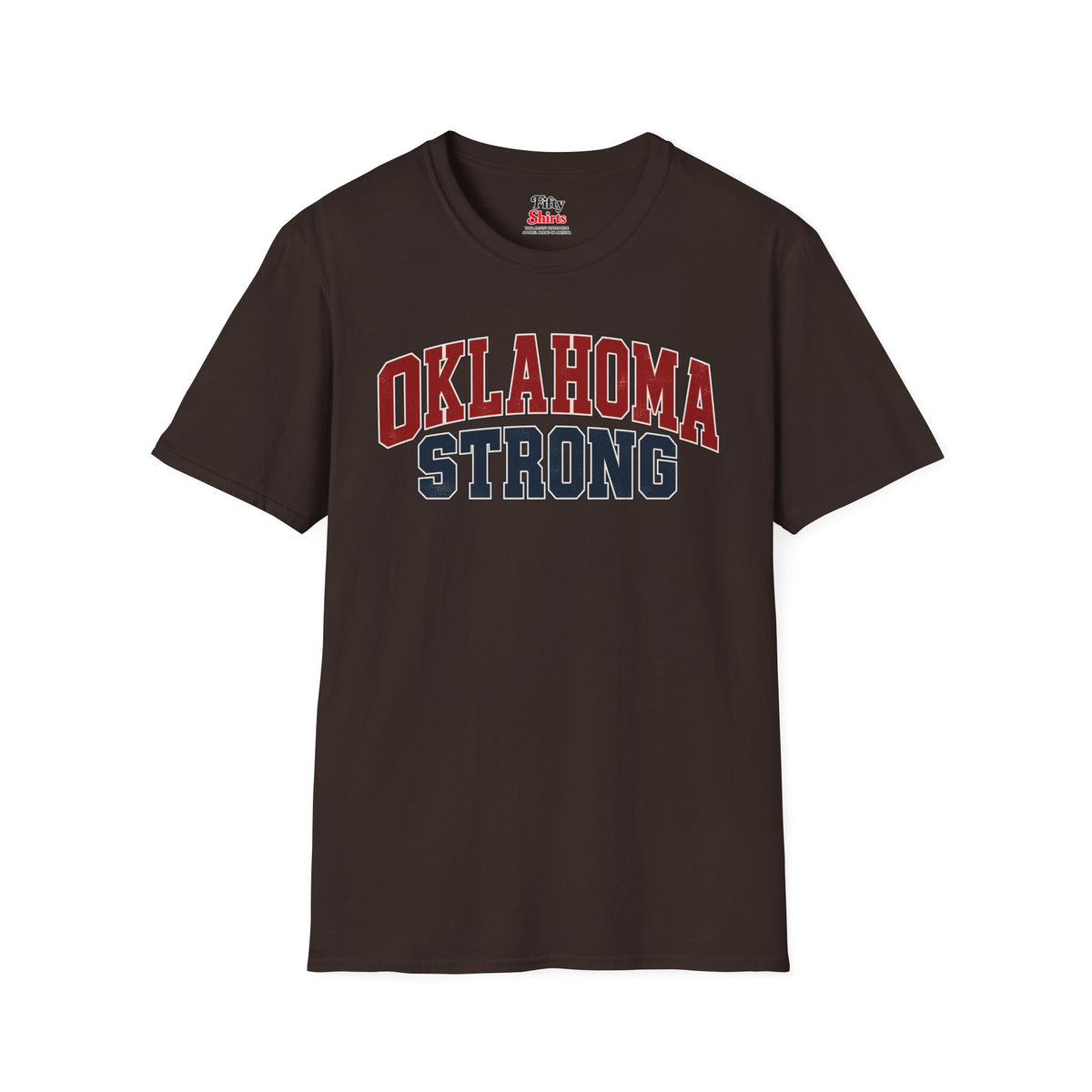 Oklahoma Strong Unisex Softstyle T Shirt State Name Graphic Tee
